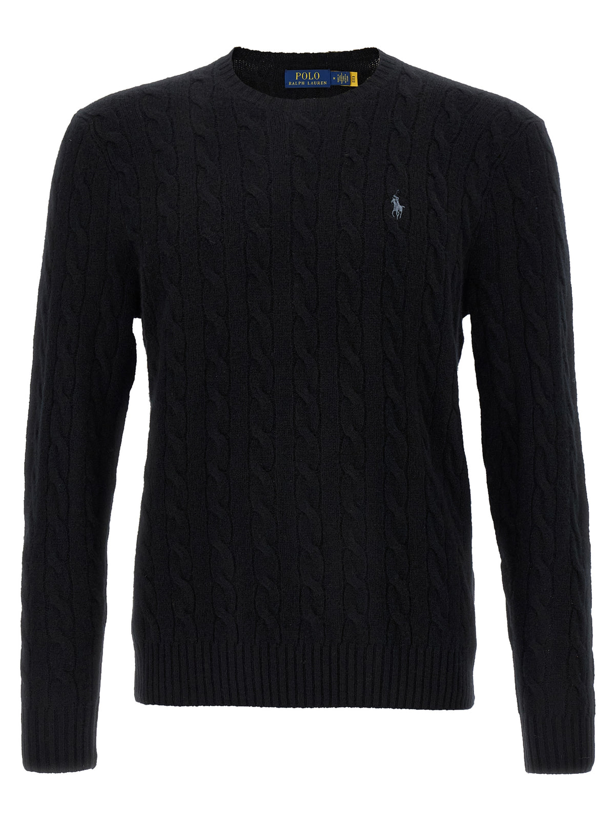 Polo Ralph Lauren Black Wool Men's Cardigan