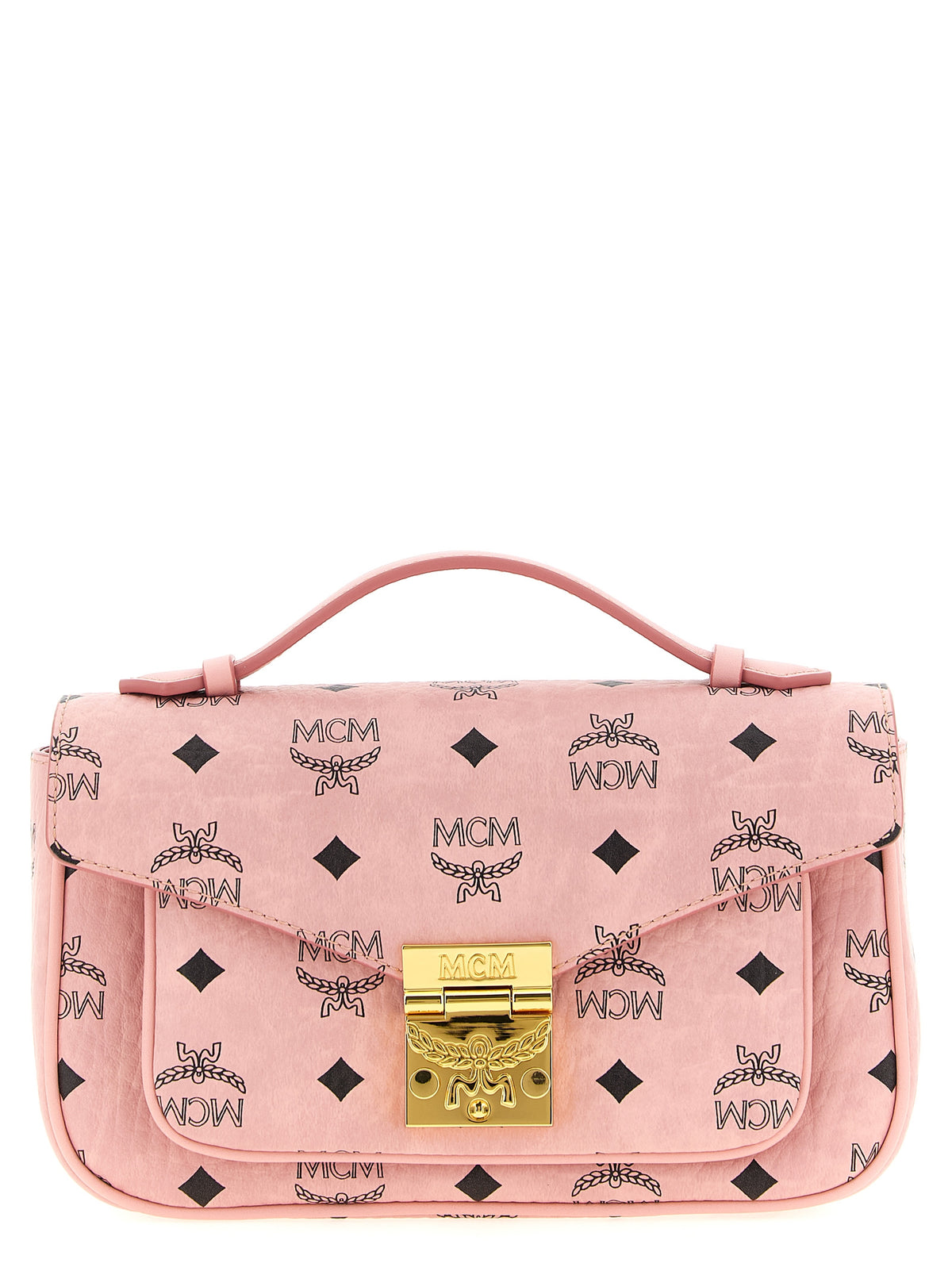 MCM Multicolor Polyethylene Crossbody Women's Bag