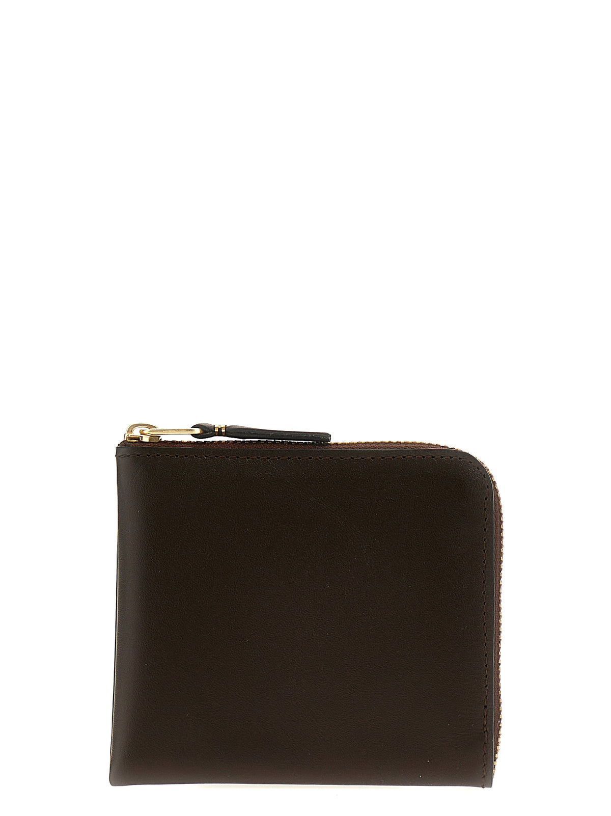 Comme Des Garçons Brown Cowhide Women's Cardholder