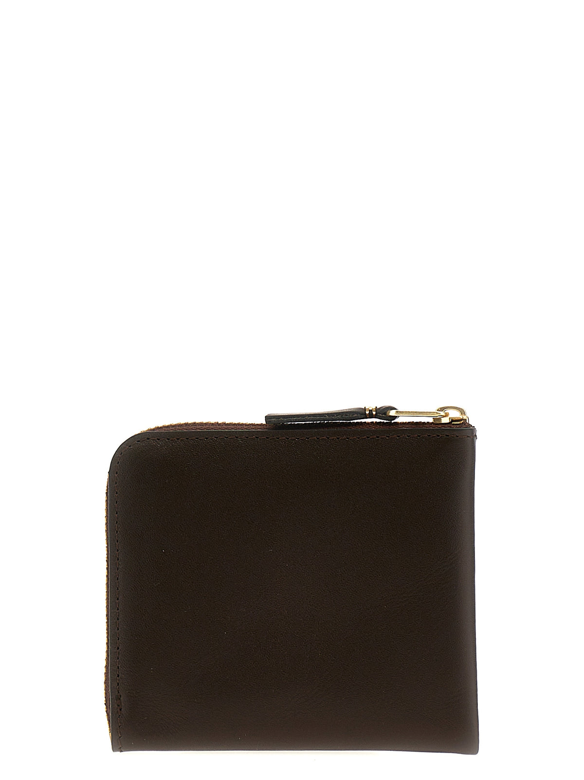 Comme Des Garçons Brown Cowhide Women's Cardholder
