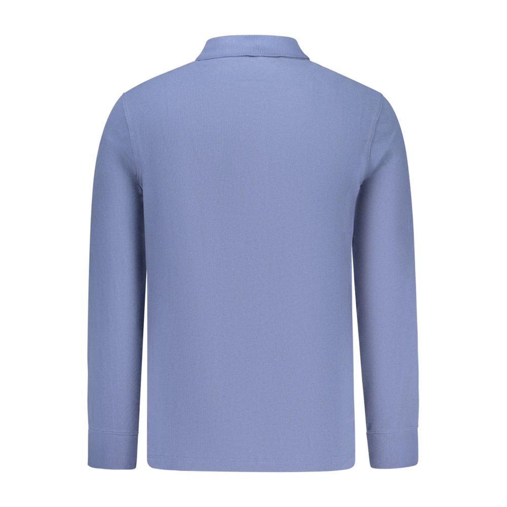Timberland Blue Cotton Polo Men's Shirt