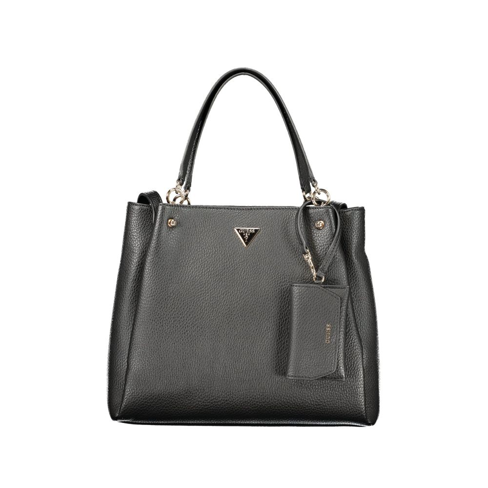 Guess Jeans Black Polyurethane Women's Women's Bag