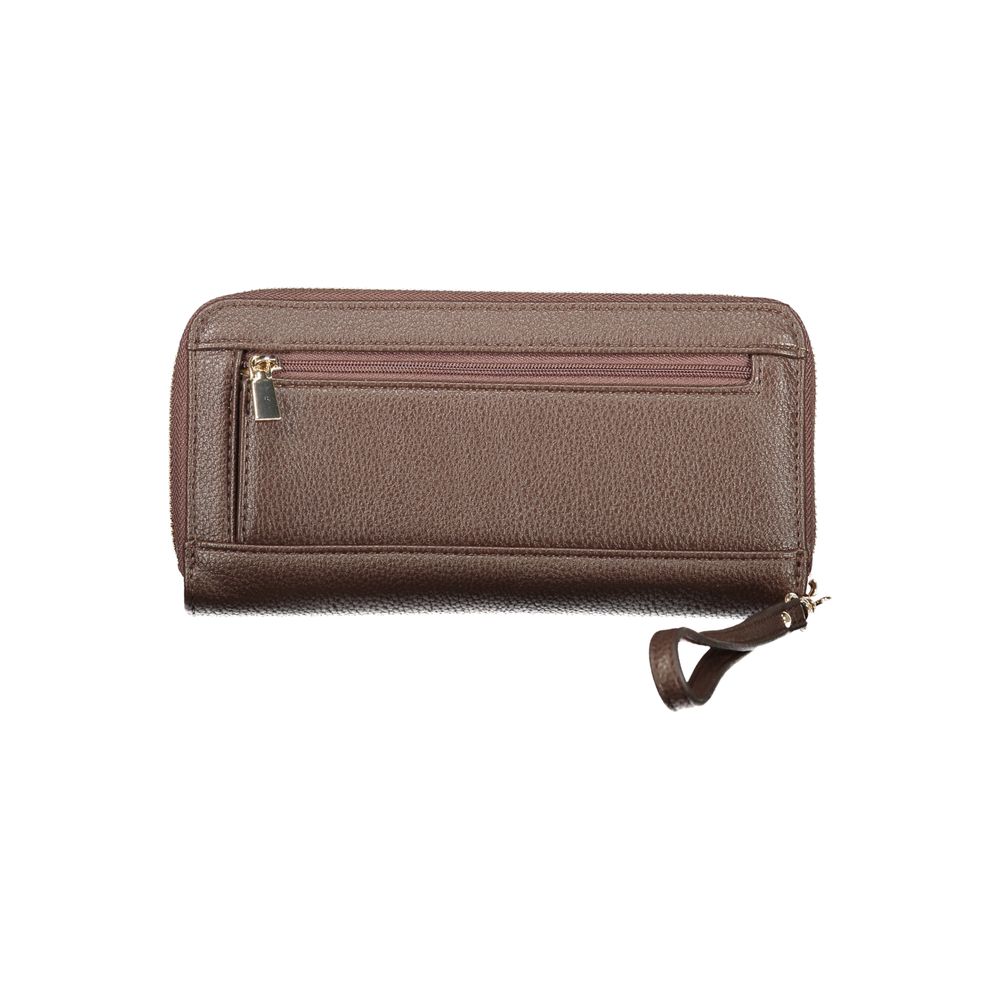 Guess Jeans Brown Polyethylene Women's Wallet