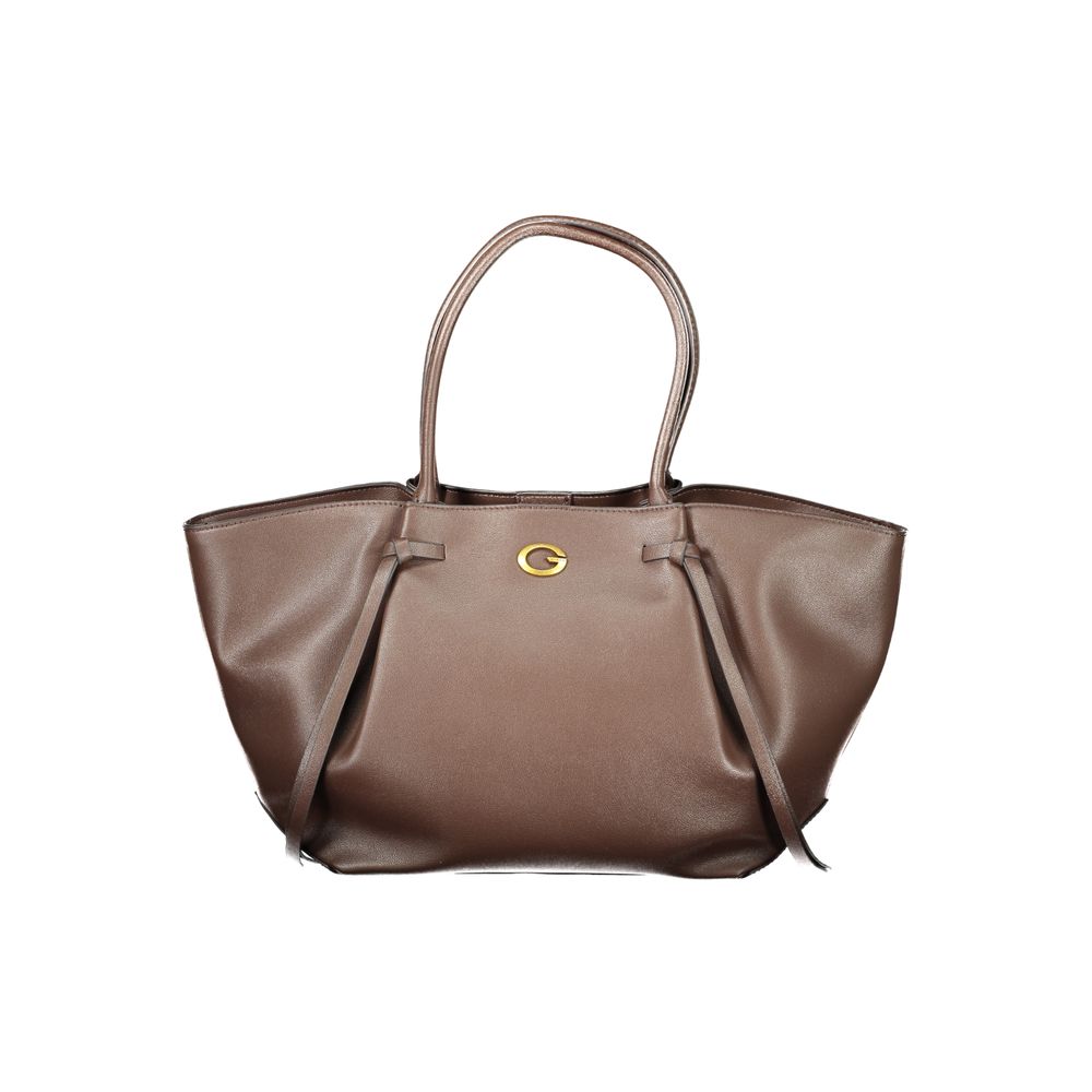 Guess Jeans Brown Polyethylene Women's Handbag