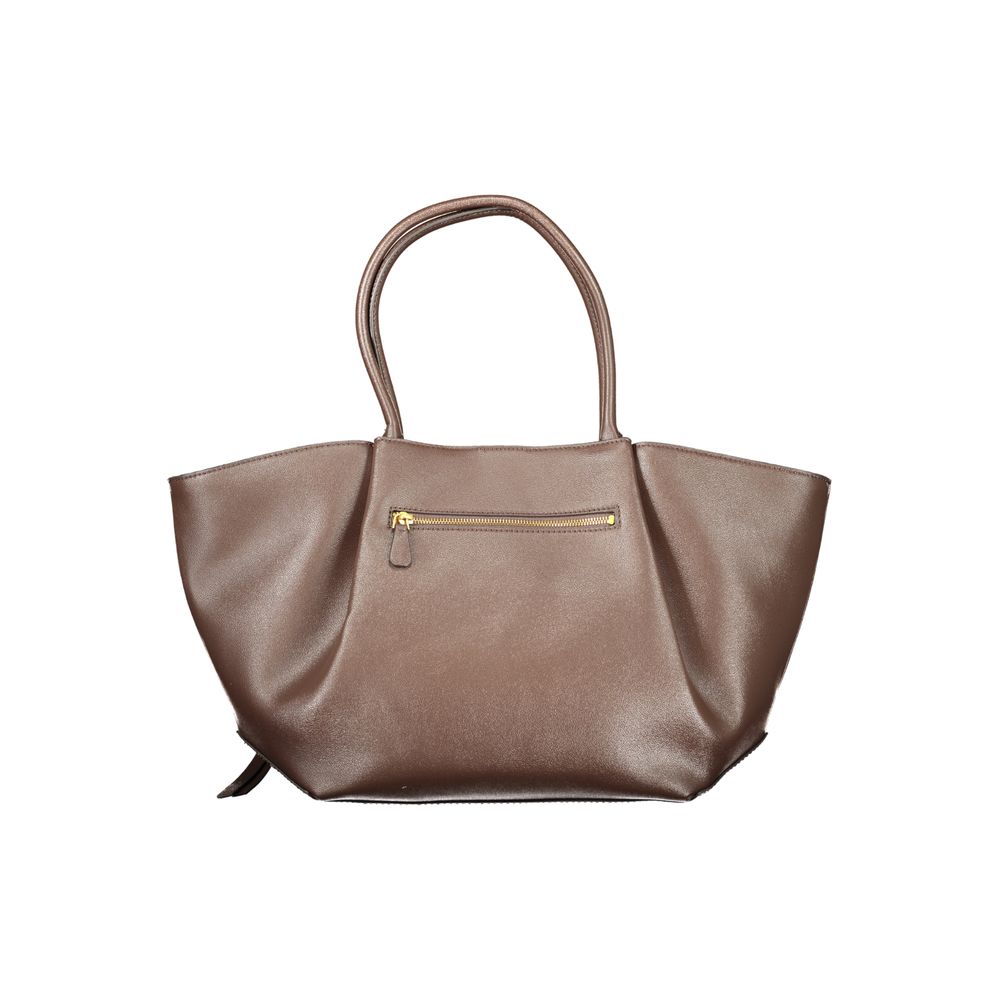 Guess Jeans Brown Polyethylene Women's Handbag