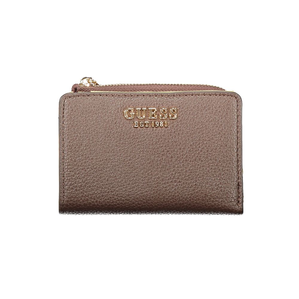 Guess Jeans Brown Polyethylene Women's Wallet