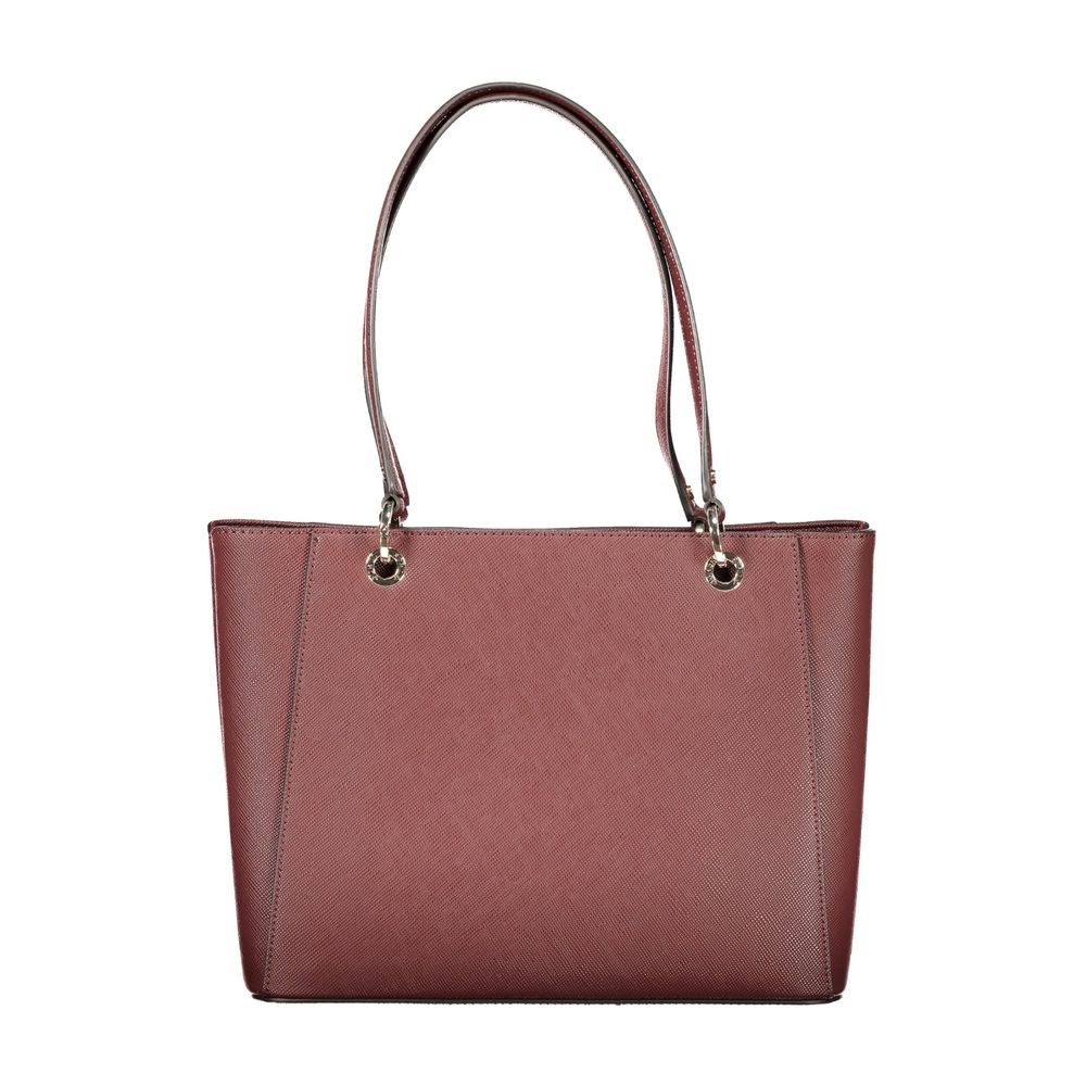Guess Jeans Brown Polyethylene Women's Handbag