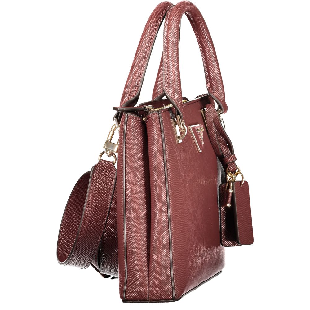 Guess Jeans Brown Polyethylene Women's Handbag