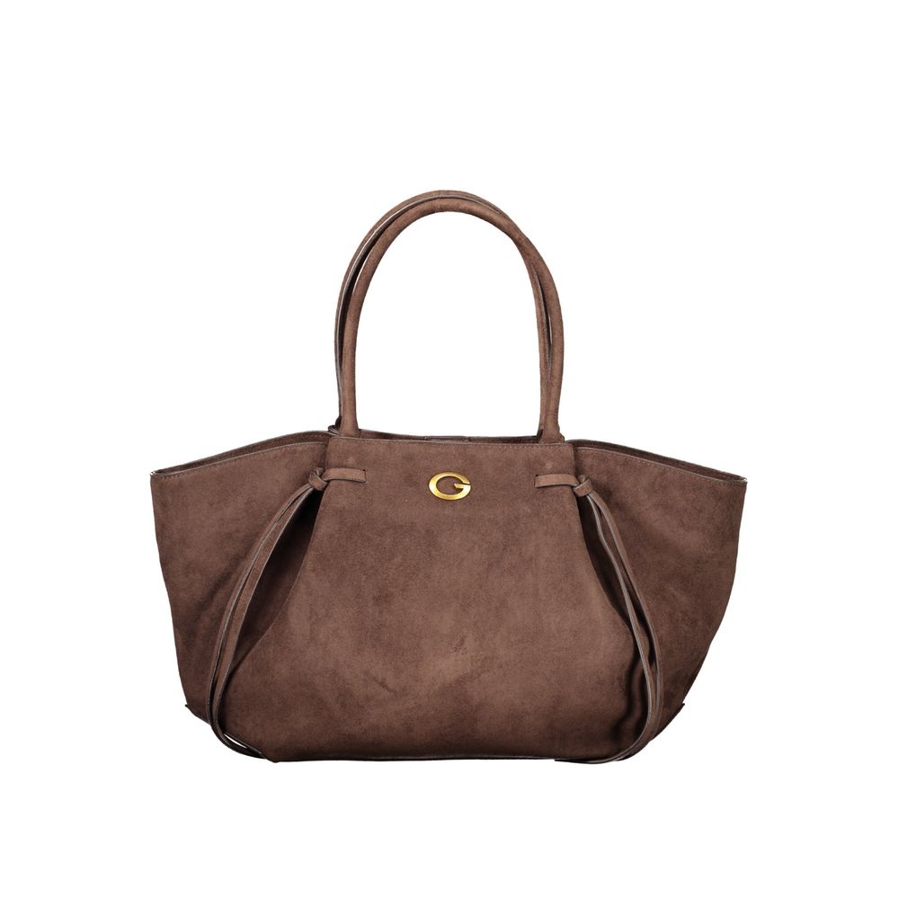 Guess Jeans Brown Polyester Women Women's Bag