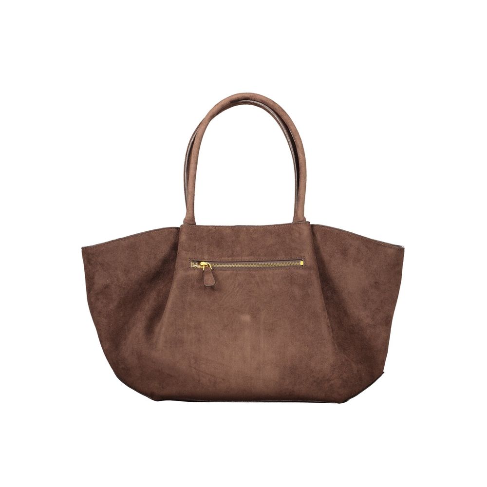 Guess Jeans Brown Polyester Women Women's Bag