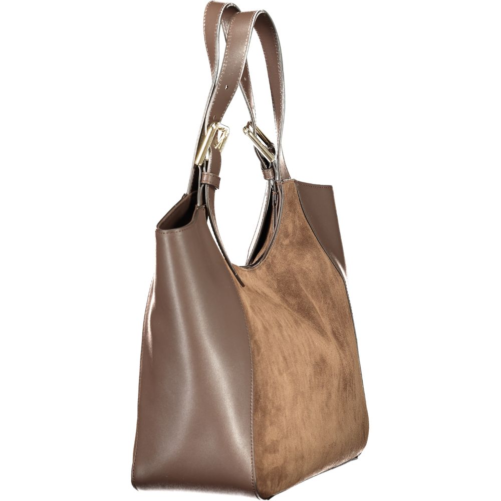 Furla Brown Leather Women's Handbag