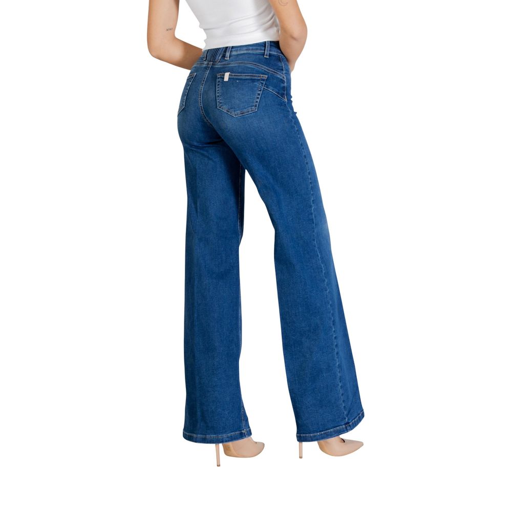 Liu Jo Blue Cotton Bootcut Women's Jeans