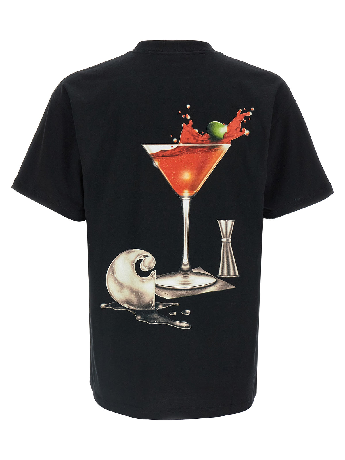 Carhartt Wip Black Organic Cotton Men's T-Shirt