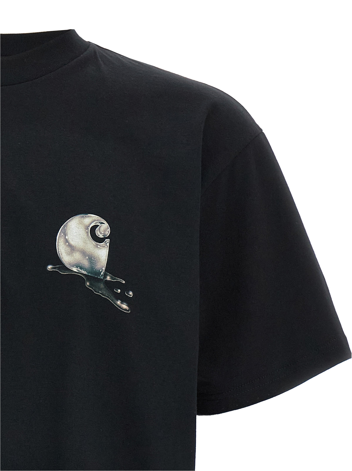Carhartt Wip Black Organic Cotton Men's T-Shirt