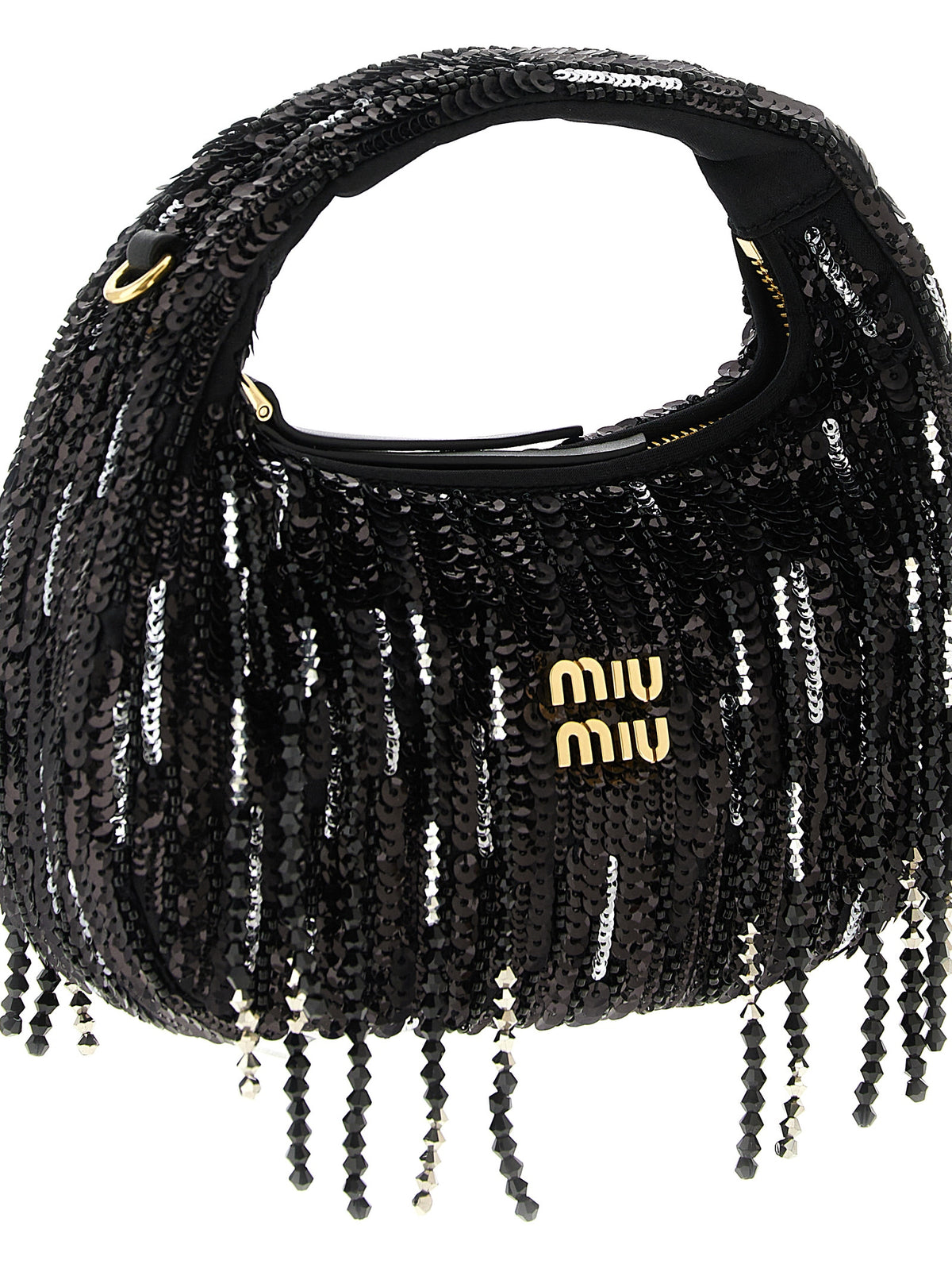 Miu Miu Black Polyester Women's Handbag