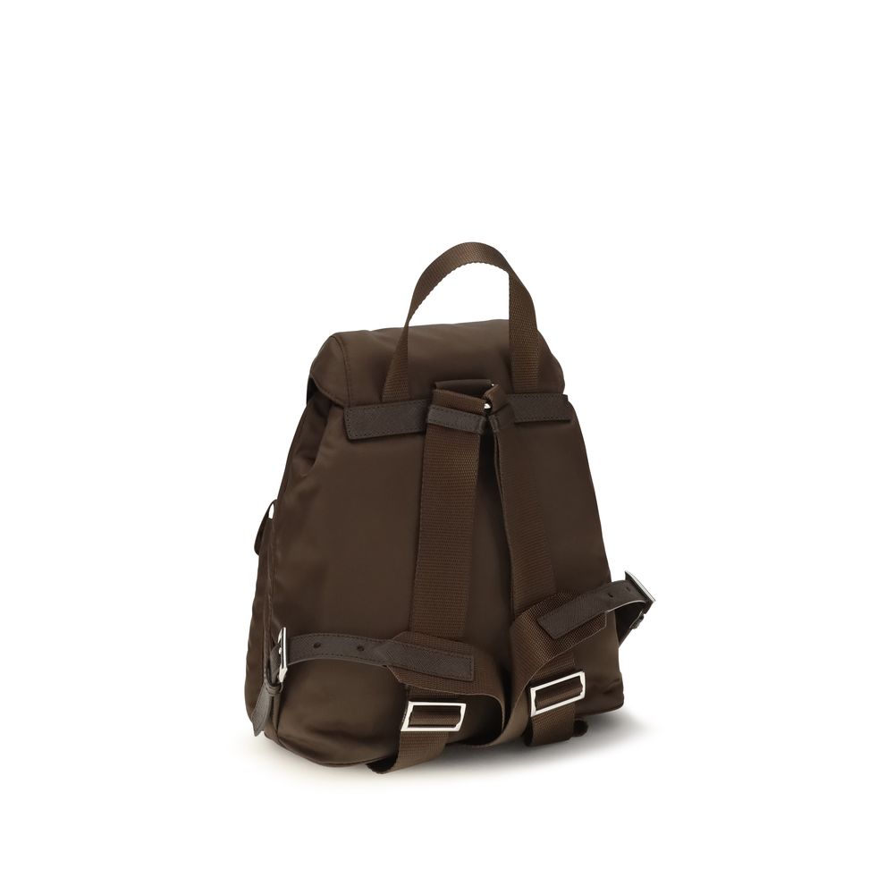Prada Brown Nylon Women's Backpack