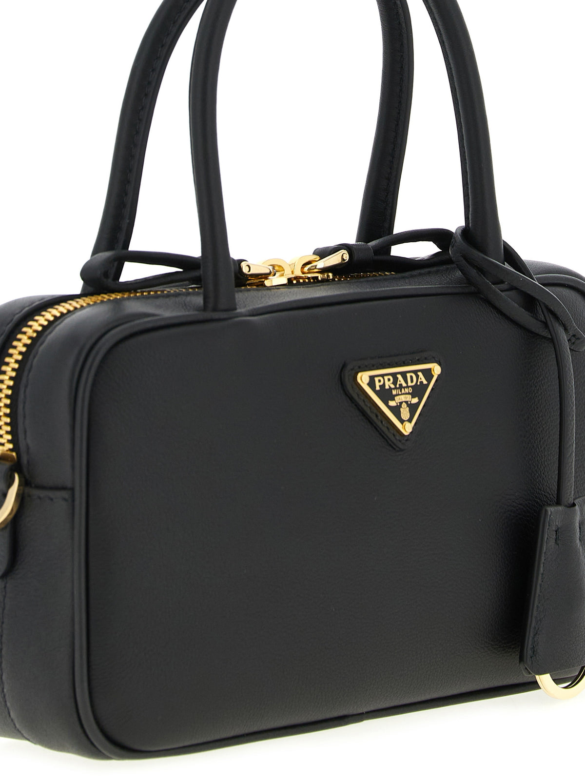 Prada Black Calfskin Women's Handbag
