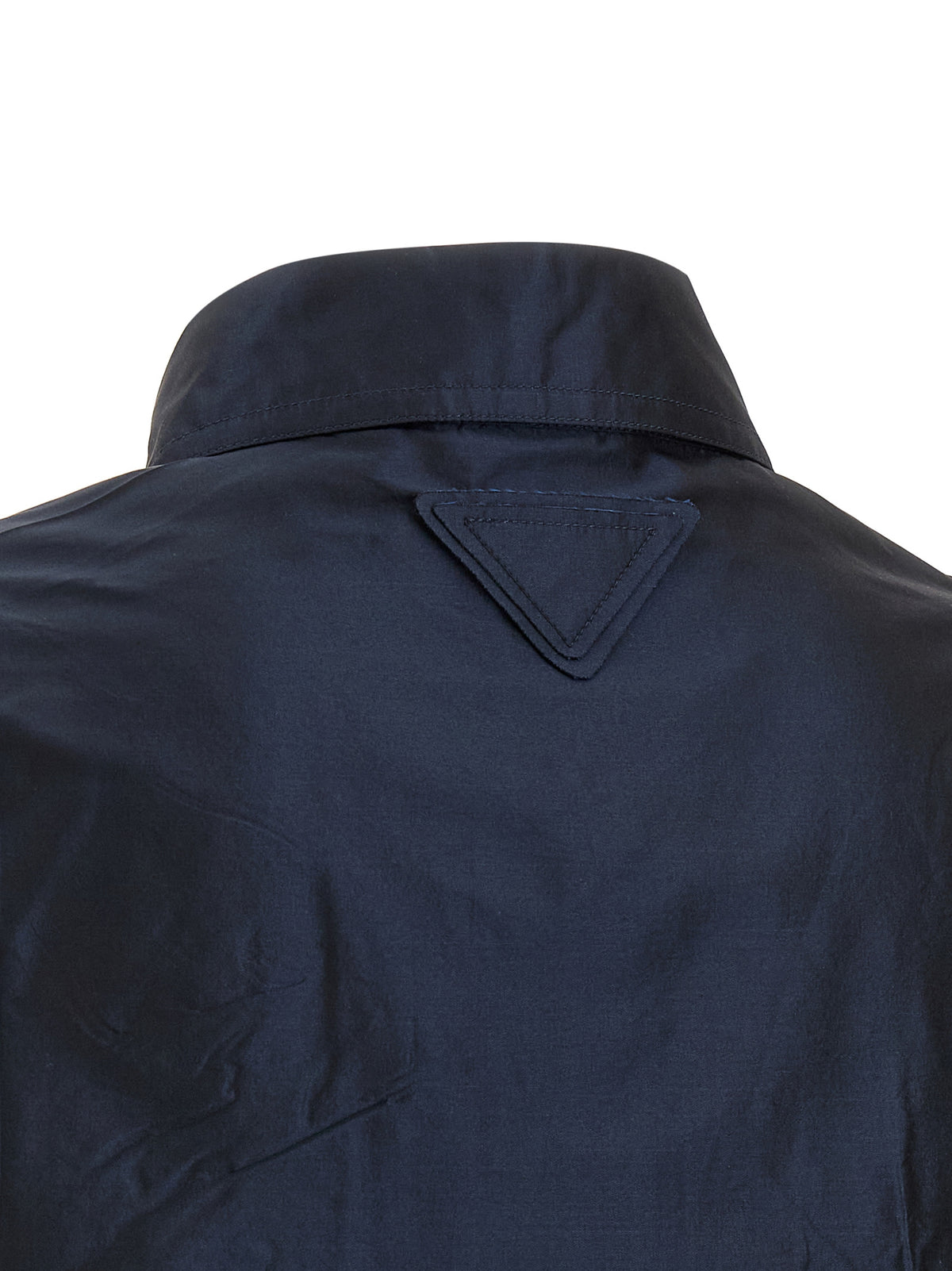Prada Blue Silk Women's Blouse