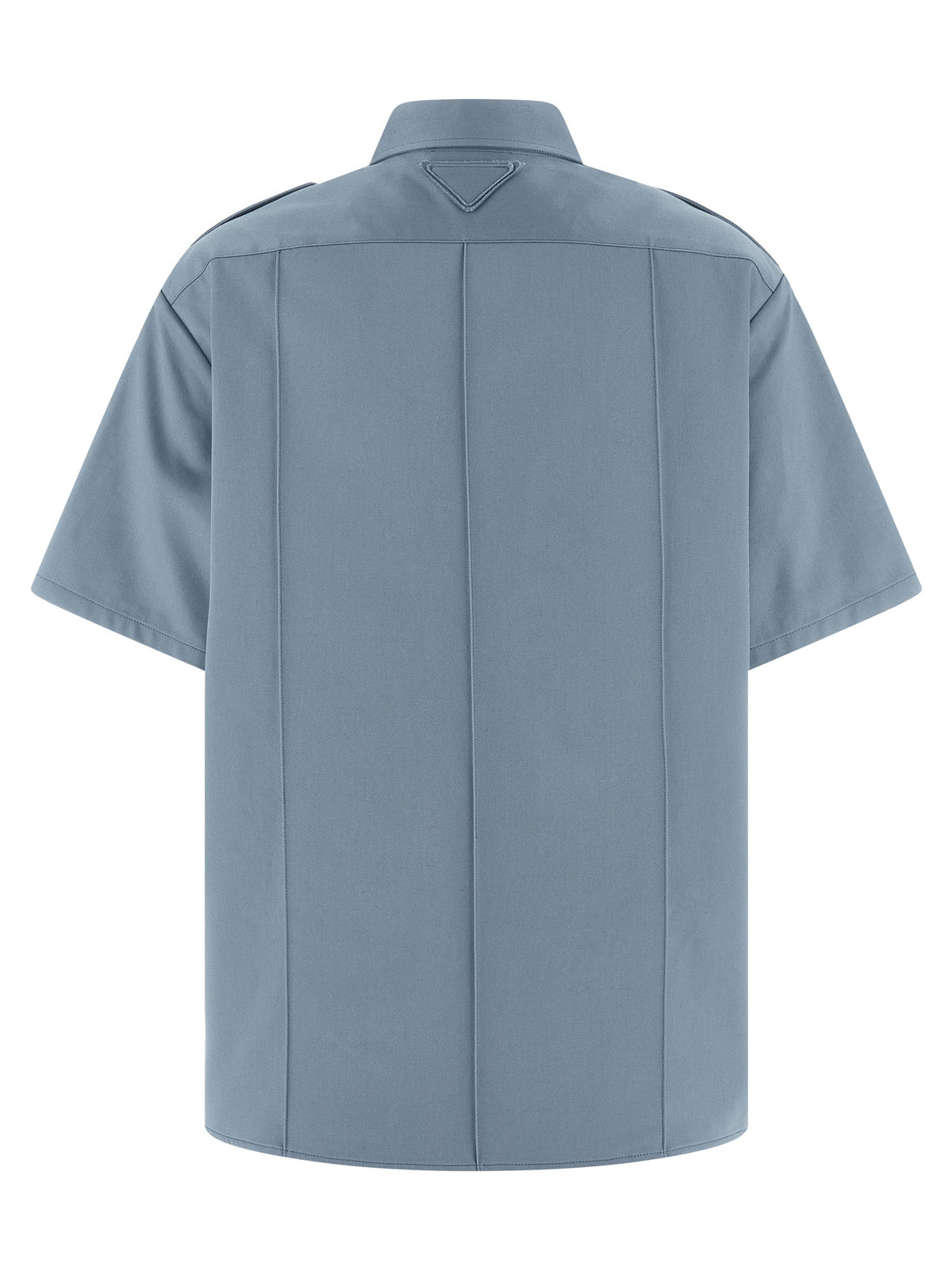 Prada Blue Cotton Women's Blouse