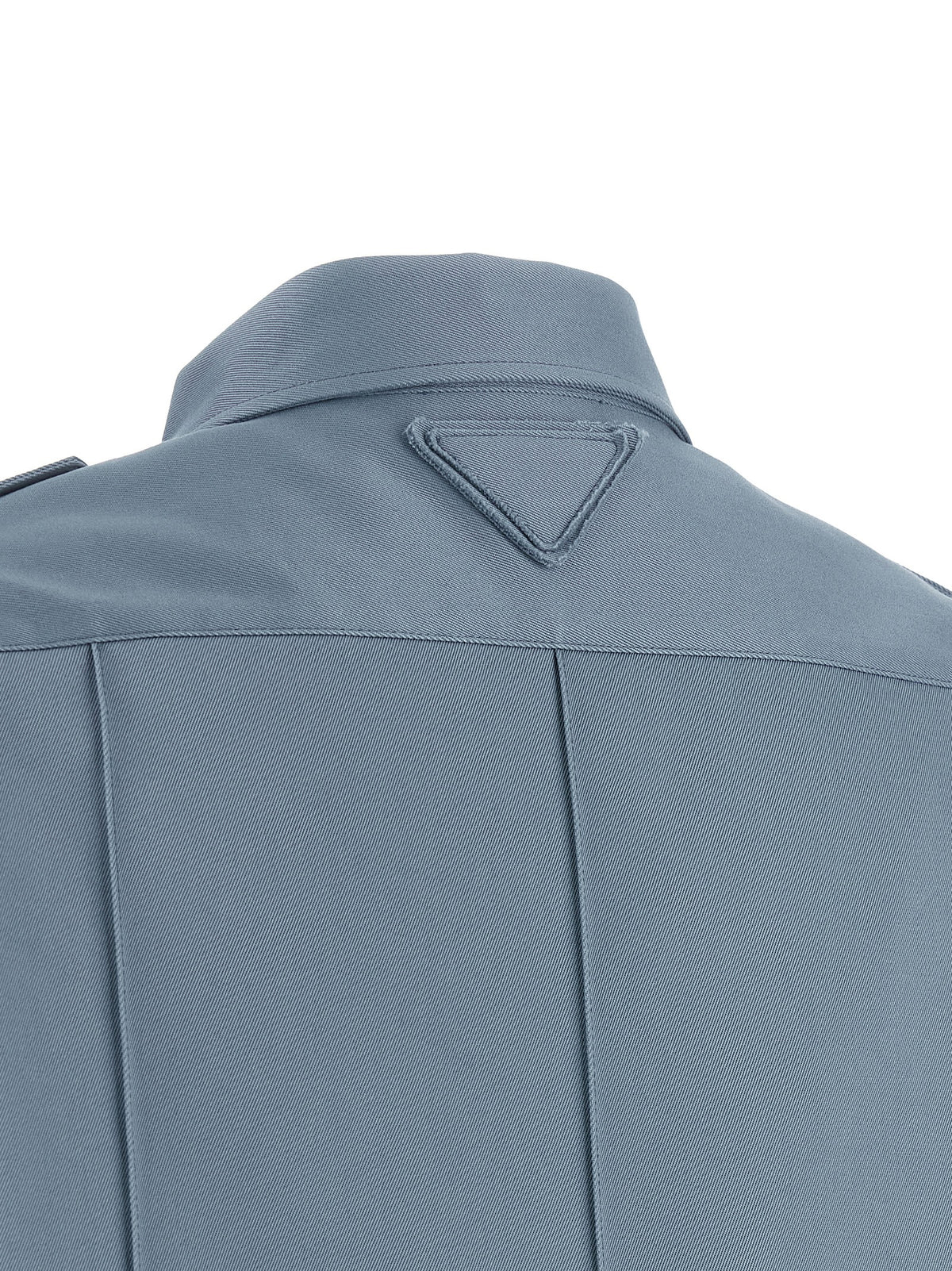 Prada Blue Cotton Women's Blouse