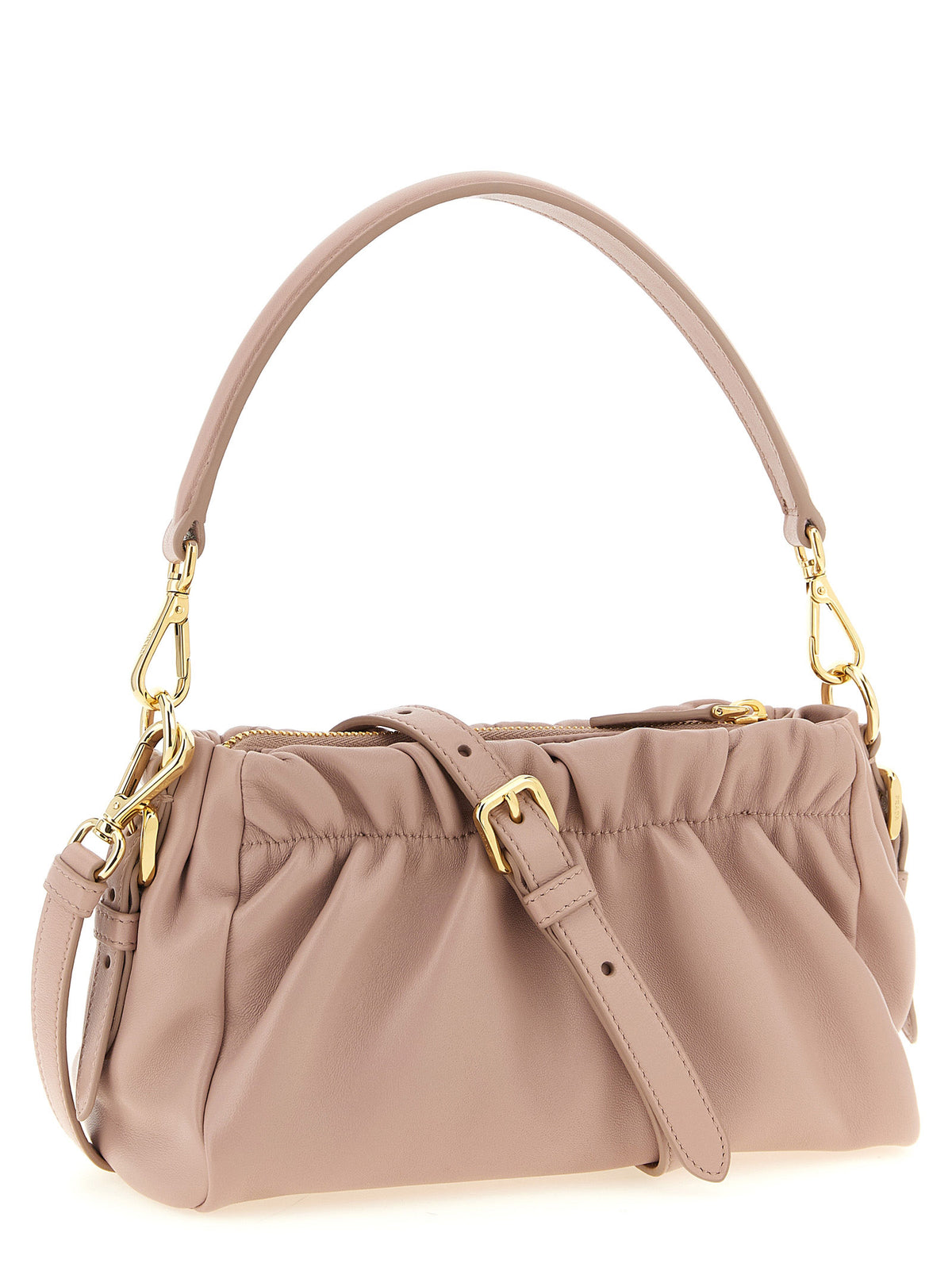 Prada Multicolor Lamb Leather Shoulder Women's Bag
