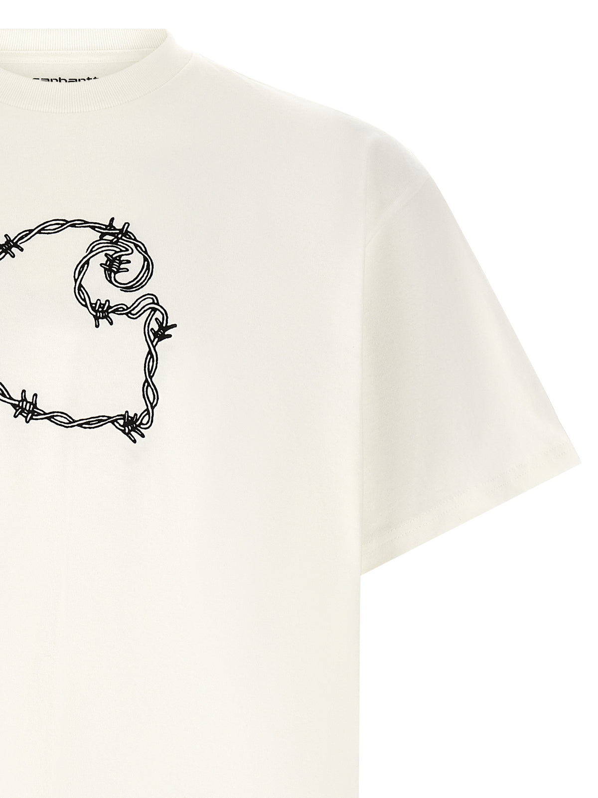 Carhartt Wip White Organic Cotton Men's T-Shirt