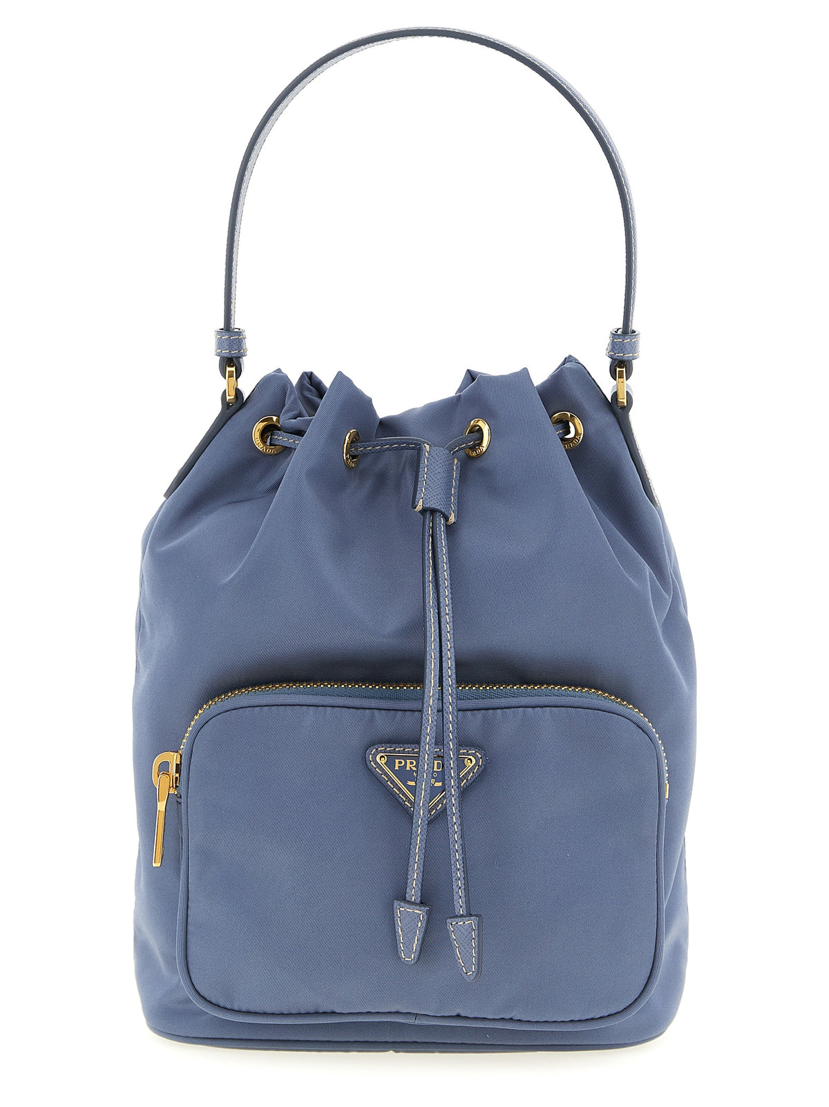 Prada Blue Recycled Polyamide Women's Handbag