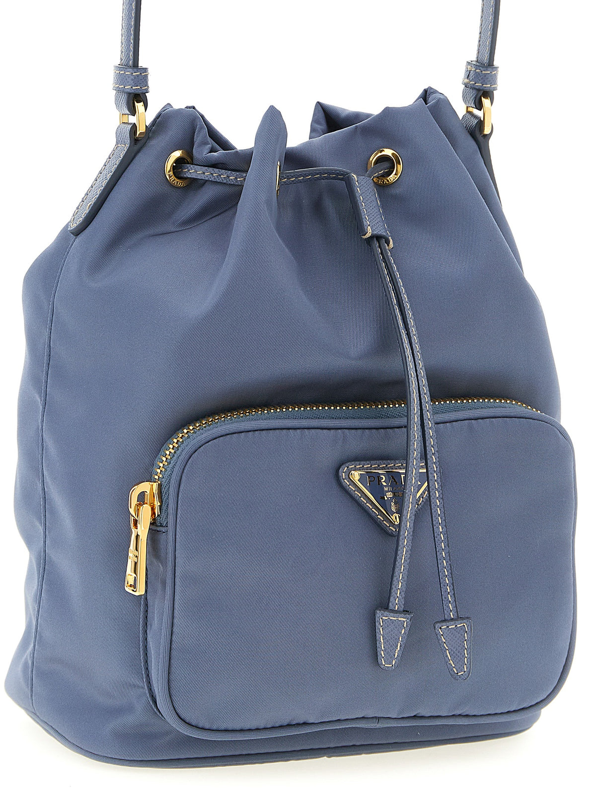 Prada Blue Recycled Polyamide Women's Handbag