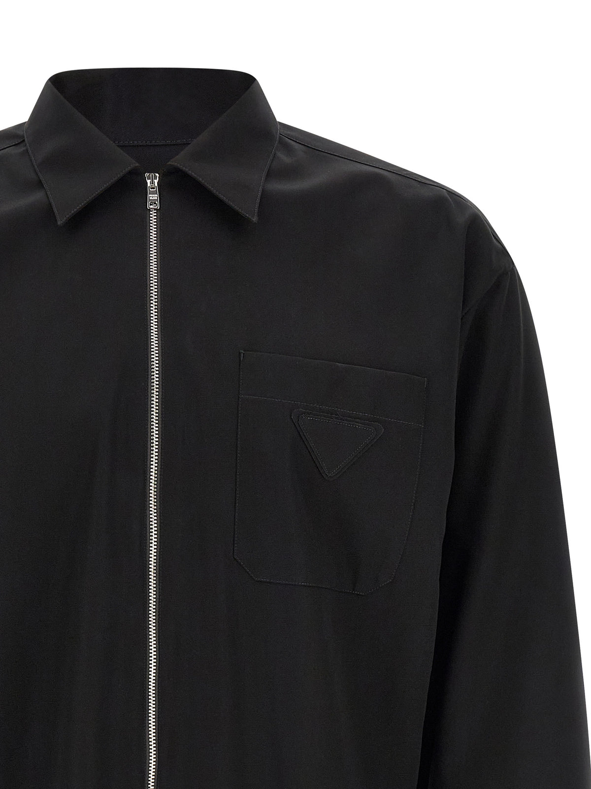 Prada Black Cotton Men's Blouse