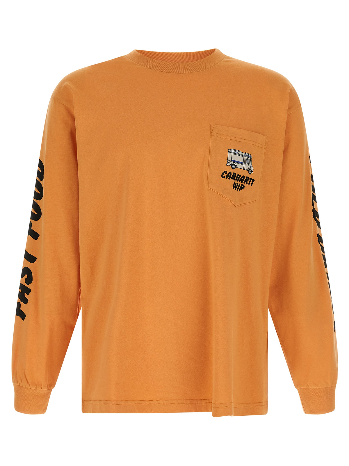 Carhartt Wip Orange Cotton Men's T-Shirt