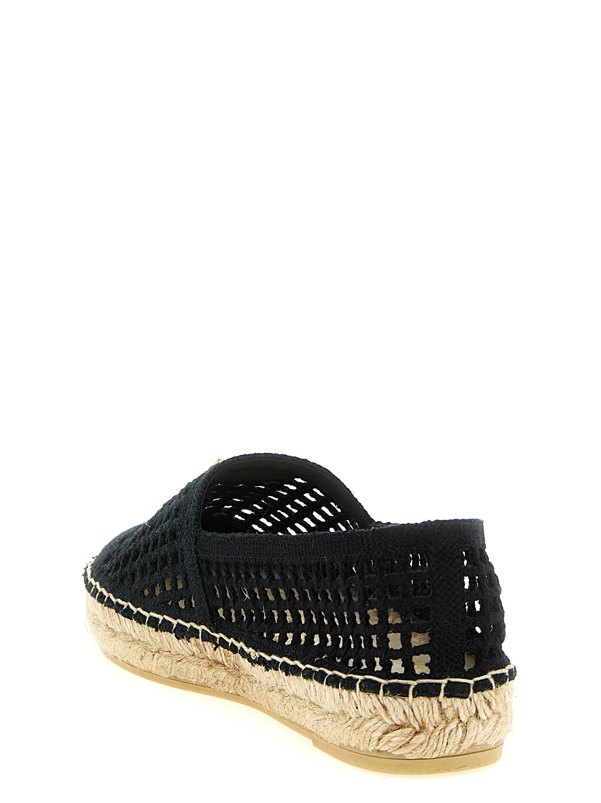 Prada Black Cotton Women's Espadrilles