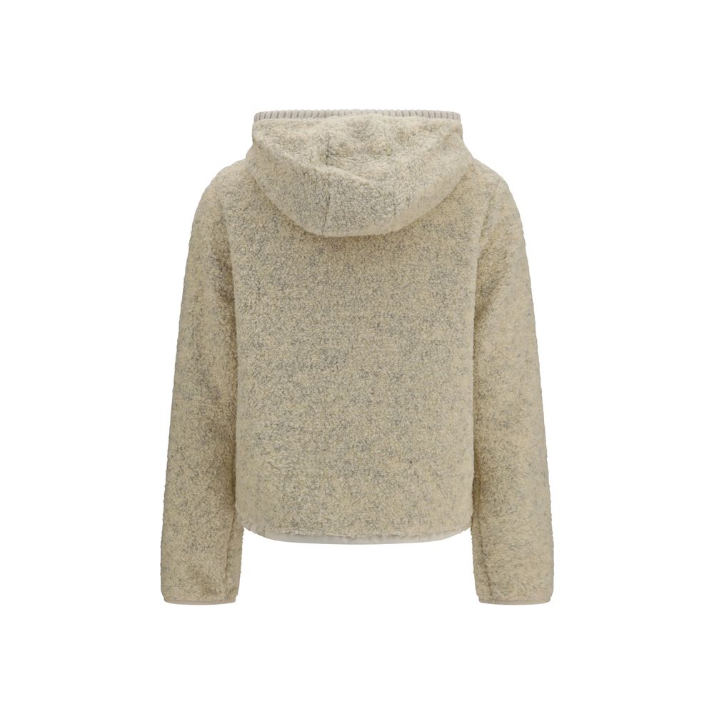 Moncler Beige Polyester Women's Sweatshirt