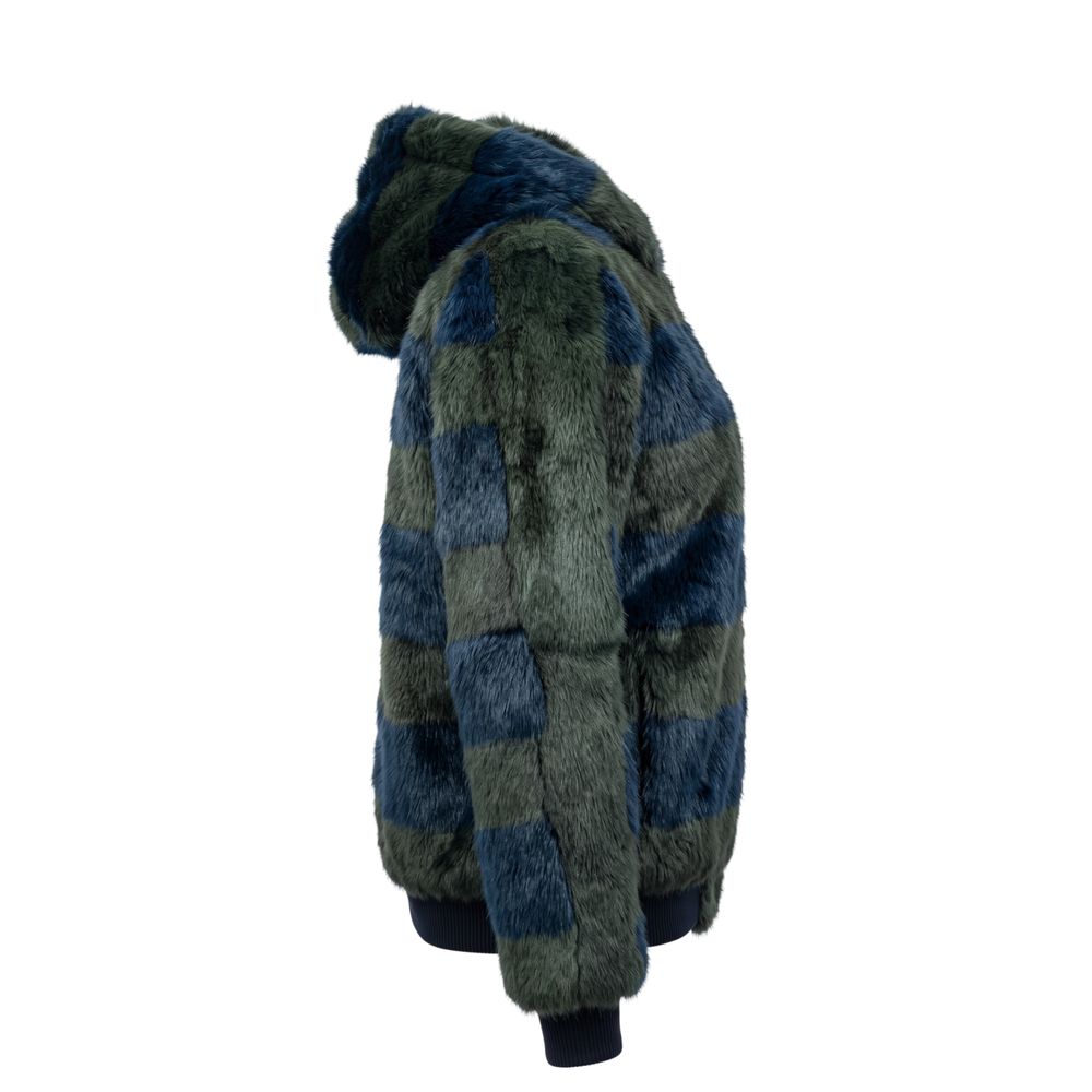 Mr&Mrs Italy Green Rabbit Fur Women Women's Jacket