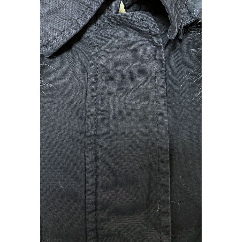 Mr&Mrs Italy Blue Cotton Women's Women's Jacket