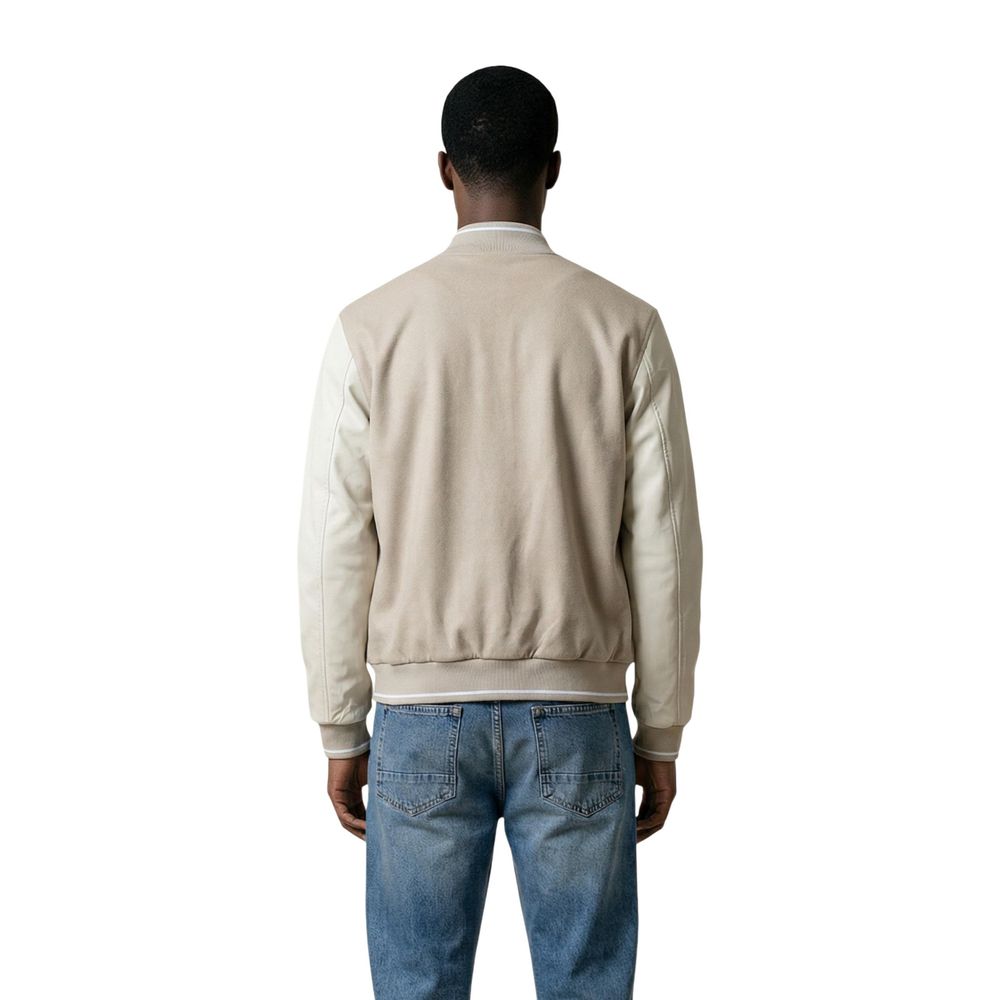 Antony Morato Beige Polyester Men's Bomber