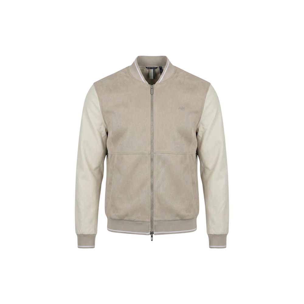 Antony Morato Beige Polyester Men's Bomber