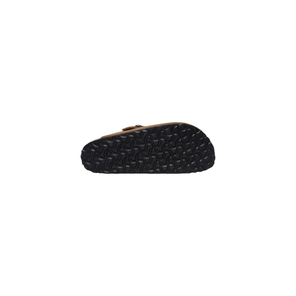 Birkenstock Brown Suede Leather Men's Clogs