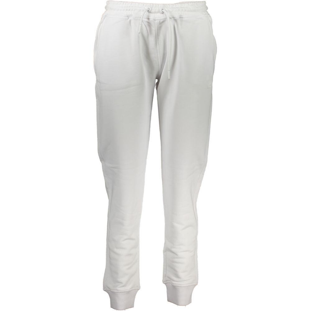 K-WAY White Cotton Women Women's Sweatpants