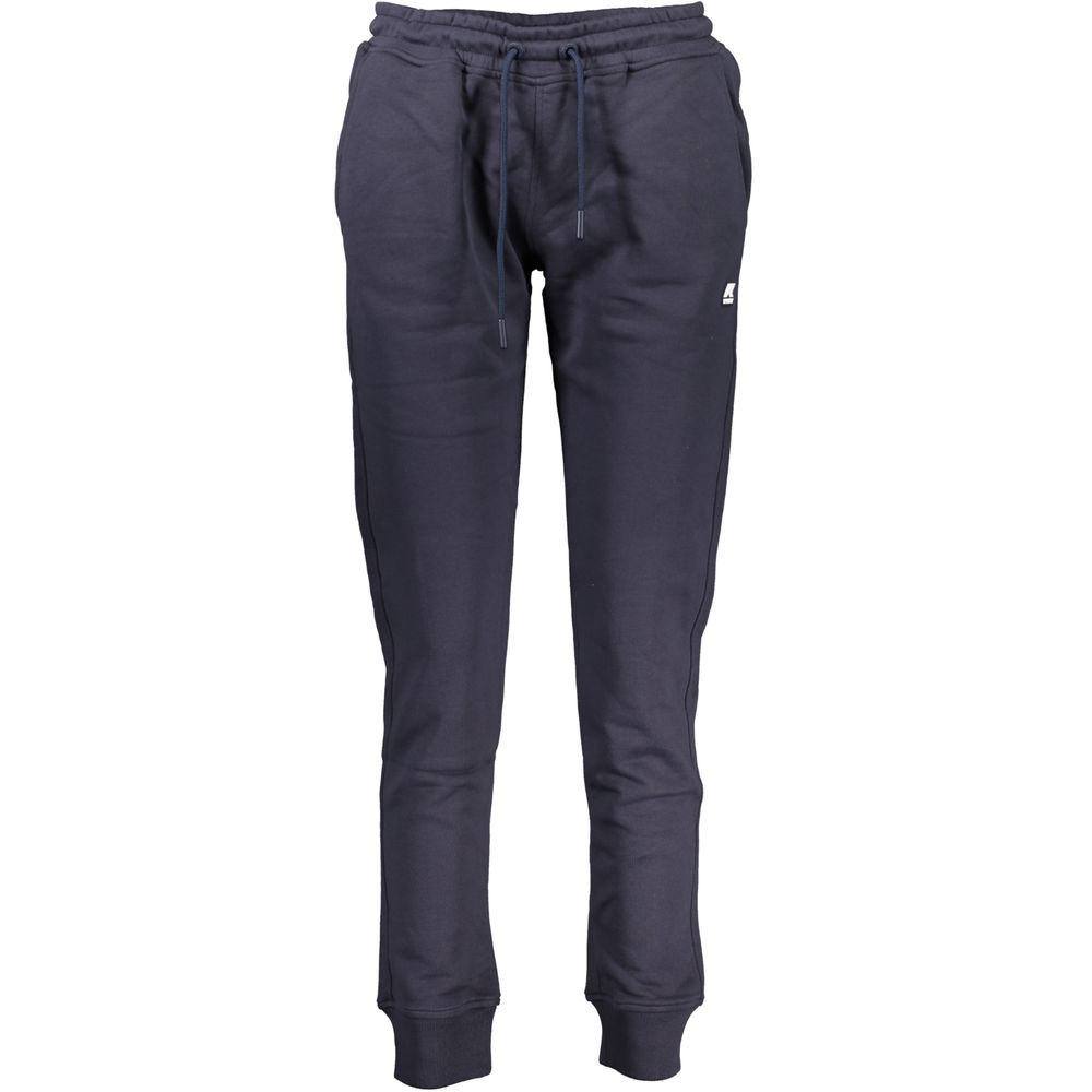 K-WAY Blue Cotton Women's Women's Sweatpant