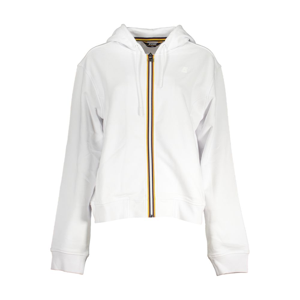 K-WAY White Cotton Women Women's Sweater
