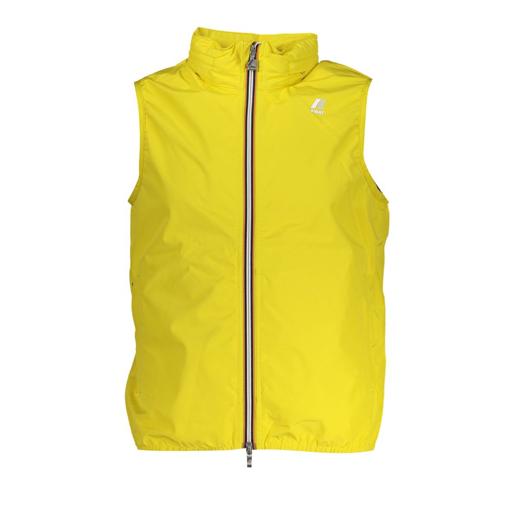 K-WAY Yellow Polyester Men Men's Jacket