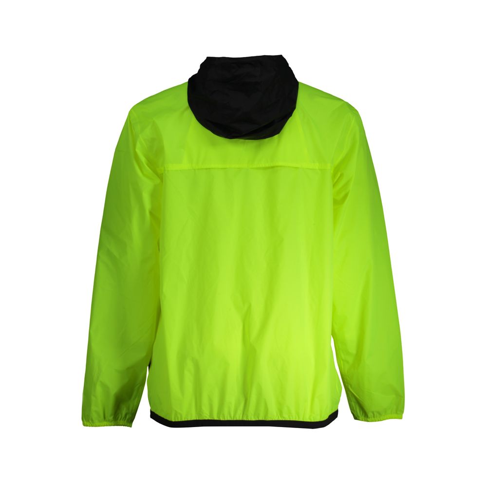 K-WAY Yellow Polyamide Men Men's Jacket