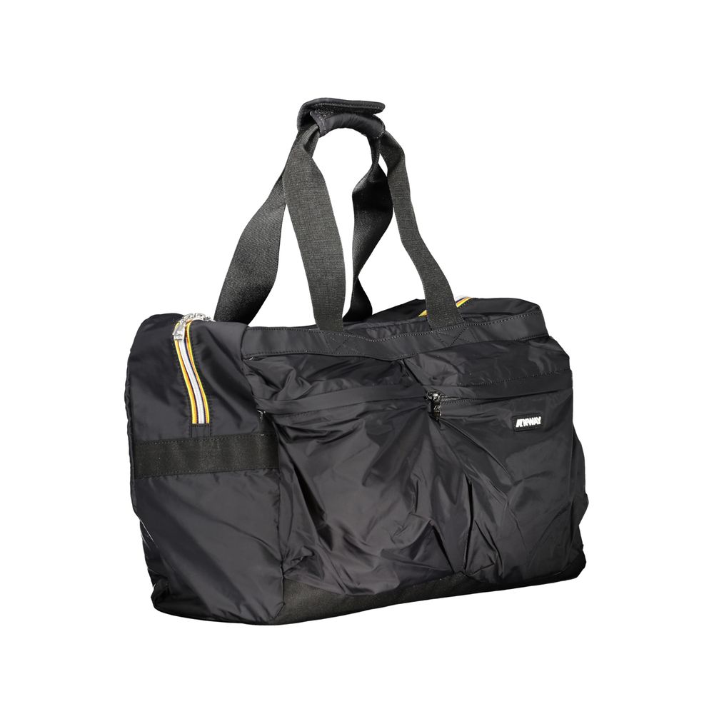 K-WAY Black Polyester Men Travel Men's Bag