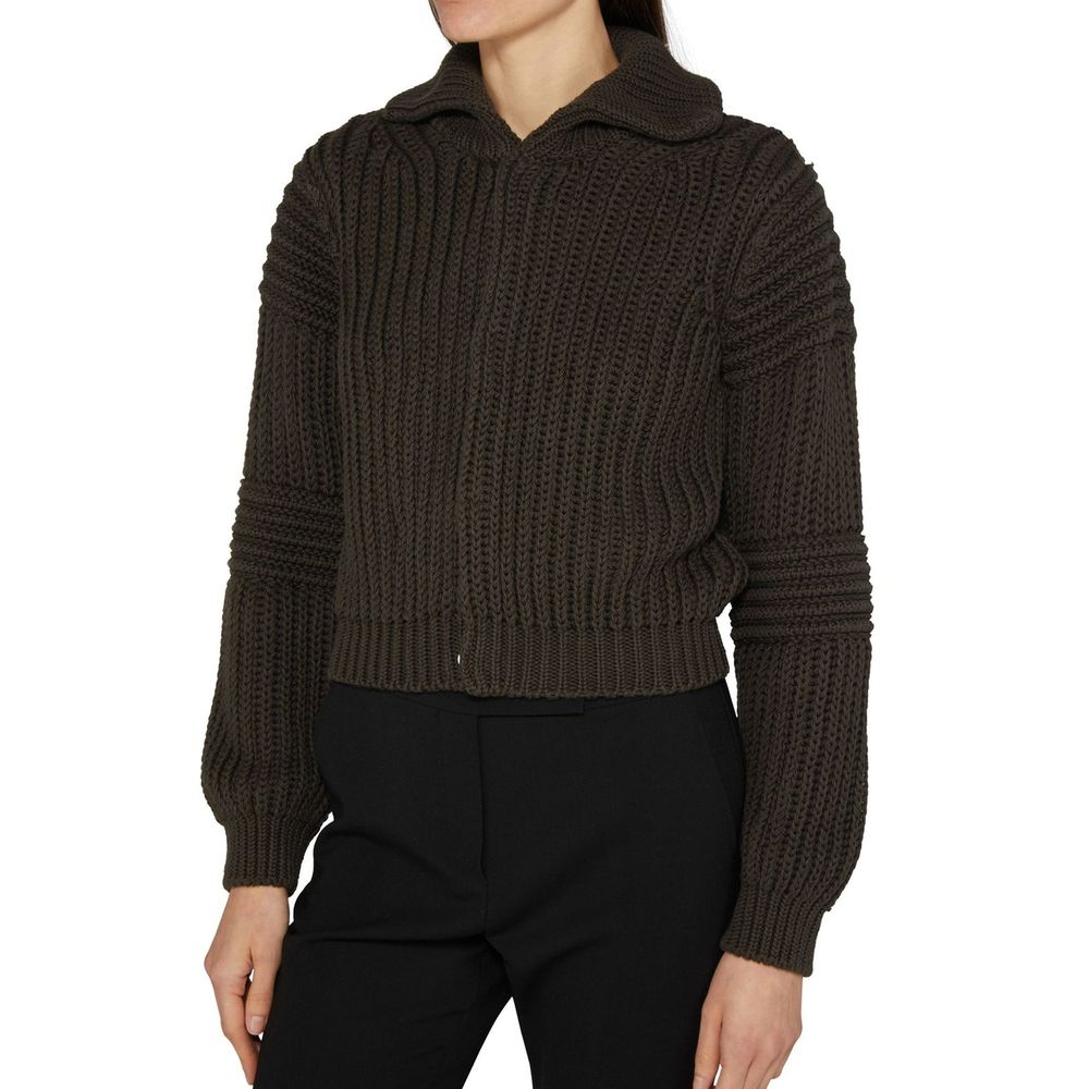 Lemaire Brown Cotton Women's Cardigan
