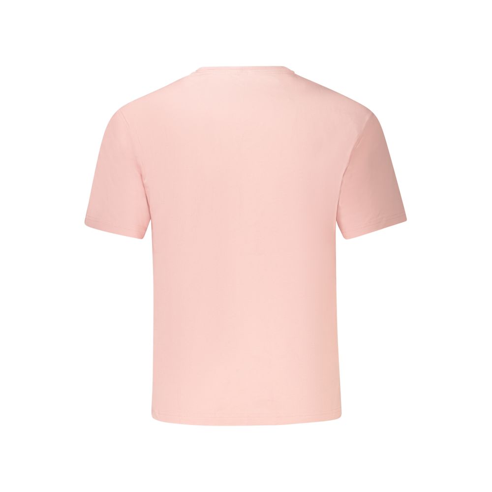 K-WAY Pink Cotton Men Men's T-Shirt