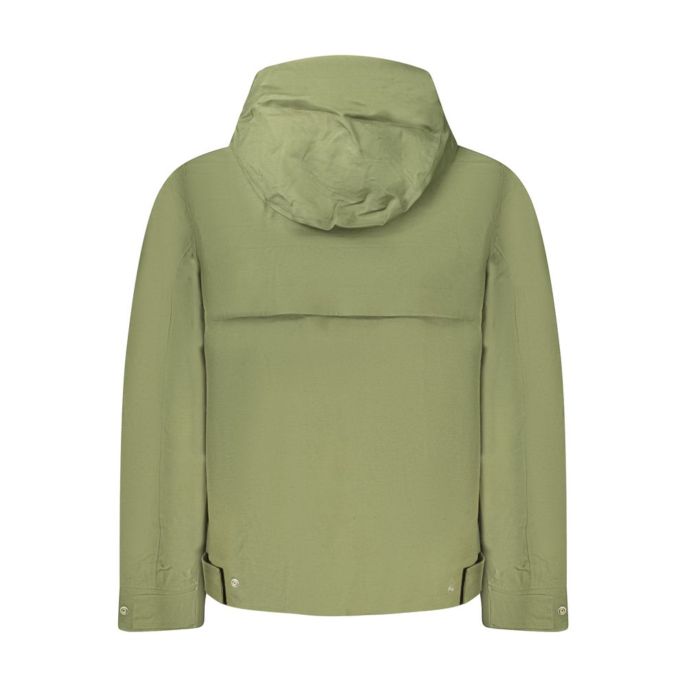 K-WAY Green Cotton Men Men's Jacket