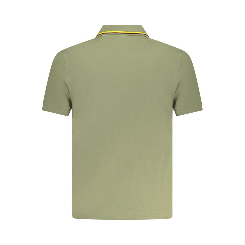 K-WAY Verde Cotton Men Men's Polo