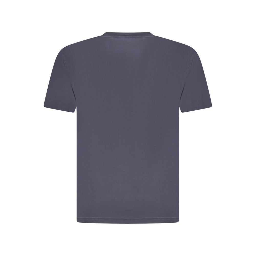K-WAY Blue Cotton Men Men's T-Shirt