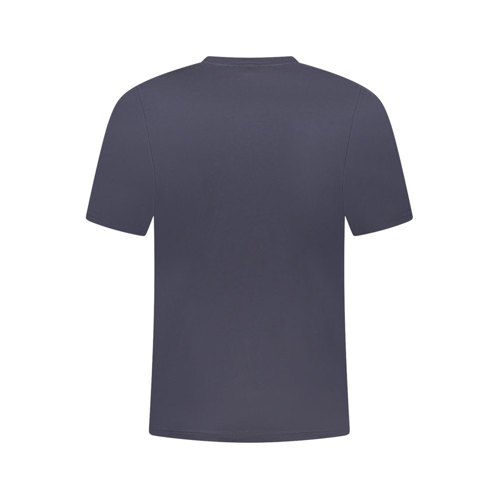 K-WAY Blue Cotton Men Men's T-Shirt