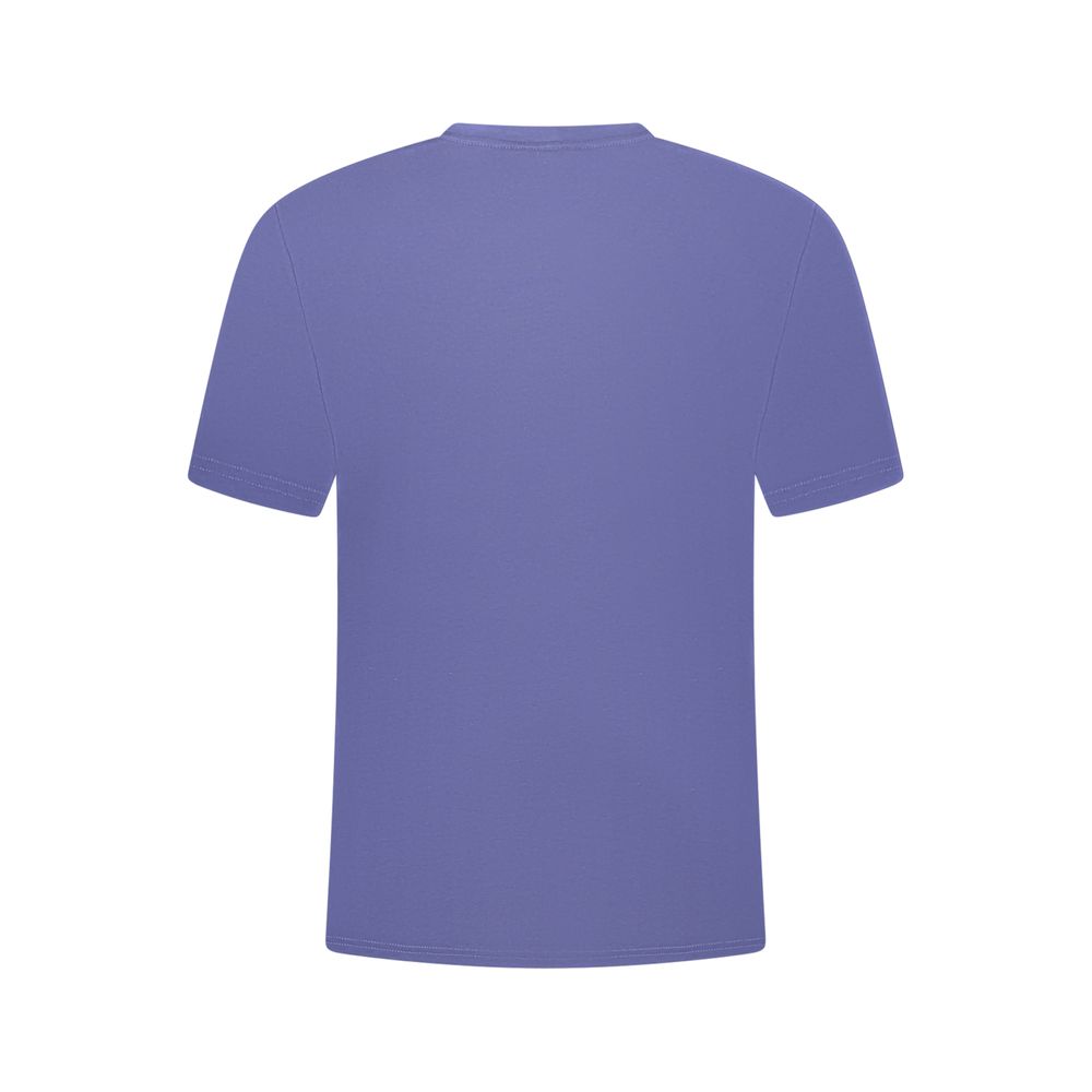 K-WAY Blue Cotton Men Men's T-Shirt